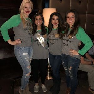 Unisex St Patrick’s day 3 quarter sleeve T-Shirt